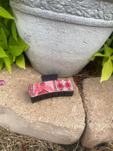 Load image into Gallery viewer, Leather or hide on hair claw clip.