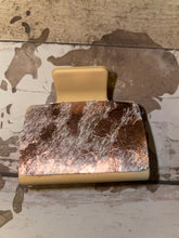 Load image into Gallery viewer, Leather or hide on hair claw clip.