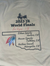 Load image into Gallery viewer, Junior NFR World Finals Steer Wrestling Sweatshirt, T-shirt