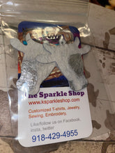 Load image into Gallery viewer, Steer head turquoise leather earrings