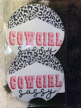 Load image into Gallery viewer, Western boho hip chic punch Car cup koozies coasters