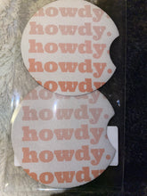 Load image into Gallery viewer, Western boho hip chic punch Car cup koozies coasters