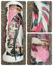 Load image into Gallery viewer, Native Skull Headdress Tumbler
