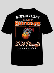 Lady Buffs 2024 Playoff tees