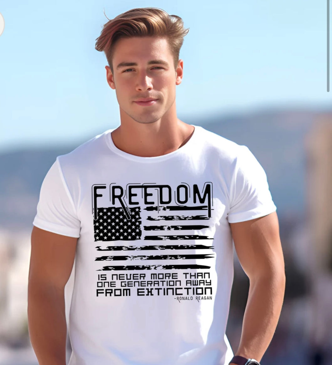 Freedom unisex tee