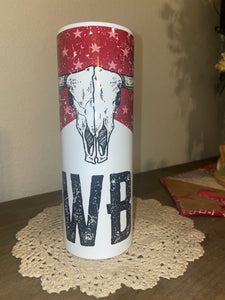 Cowboy skull Tumbler