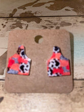 Load image into Gallery viewer, Acrylic Western punchy Earrings
