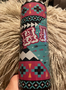 Halito Aztec Native Print Tumbler