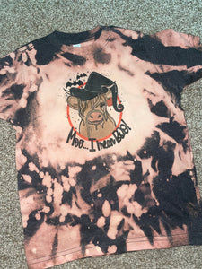 Moo Boo bleached T-Shirt