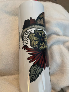 Native skull leopard Tumbler