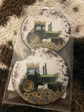 Load image into Gallery viewer, Farm trucks and tractor sets Car cup koozies/coasters
