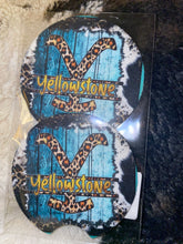 Load image into Gallery viewer, Car cup koozies/coasters. Beth. &amp; Yellowstone
