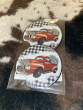 Load image into Gallery viewer, Farm trucks and tractor sets Car cup koozies/coasters
