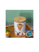 Load image into Gallery viewer, Highland Cow Jar
